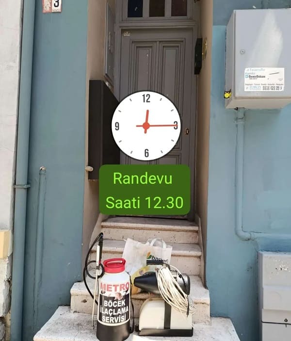 Metro Böcek İlaçlama Randevu Uygulaması 20